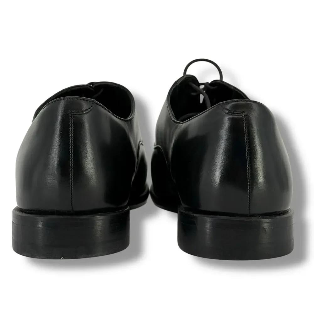 Clarks Ellis Vincent Formal Dress Shoes Mens Size 12 Black Leather Lace Up